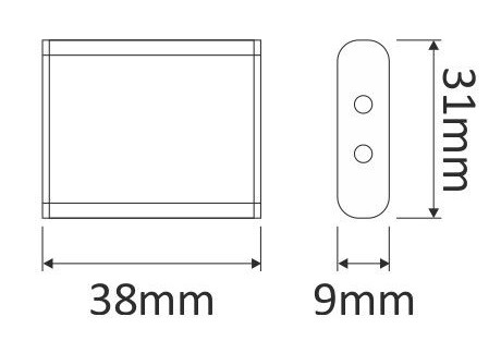 Выключатель бесконтактный на преграду, накладной, 12/24V, 36/72W, Door, HLT_2