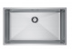 Мойка н/сталь, прямоугольная одночашевая, 740*440 мм., мат сатин, соты, PVD, врезная на/под столешницу, AKS (3,2 мм.)_preview_1