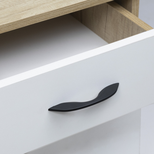 Ручка меб. ENEL-160/192, матовый черный, AKS_6