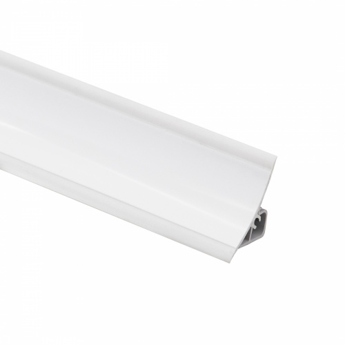 Плинтус ПВХ к столешнику LР белый глянец (135) EL-MECH-PLAST (1шт=3м.п.)_1