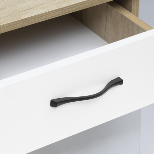 Ручка меб. скоба мет. AK074 128, черный матовый_5