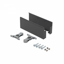 Держатель передней стенки внутреннего ящика H=84 Slimbox Evolution графит фотография