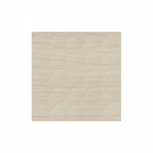 Заглушка самоприлипающая к конфирматам клён (14931) AKS (лист-25шт.)_1