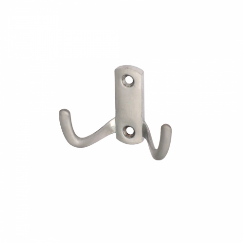 Крючок меб. двухрожковый мет. WP13 сатин GRIDLI_1