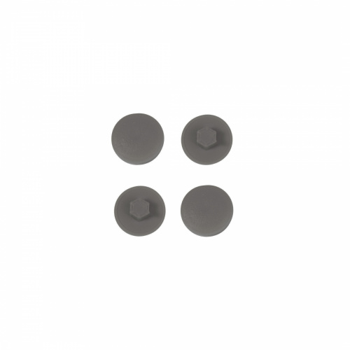 Заглушка пластик к конфирматам тёмно-серый (05) PL (упак.-1тыс.шт.)_1