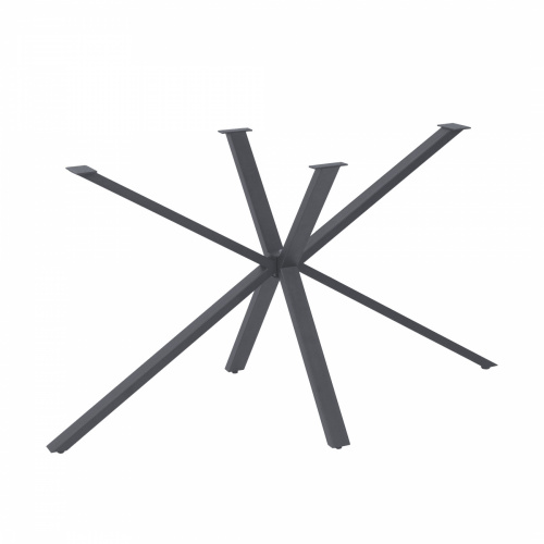 Подстолье VECTOR h714 под прямоугольную столешницу, графит муар AKS_1