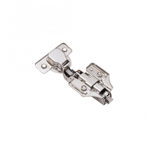 Петля полунакладная с доводчиком 45мм h0 clip-on PRIME by AKS 3D (еврошурупы, заглушки) (упак. = 2 шт.)_3