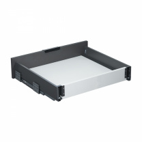 Система ящиков Slimbox Evolution L-450 H=84 графит SOFT CLOSE ДСП16мм фотография
