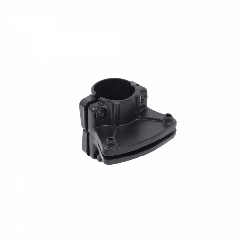 Держатель полки к трубе d25 (595) односторонний, черный AKS_1