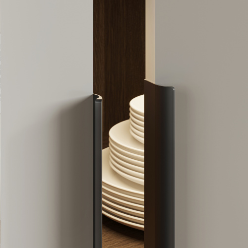 Ручка меб. накладная алюм. MONBLAN 320/400 брашированное золото, AKS_6