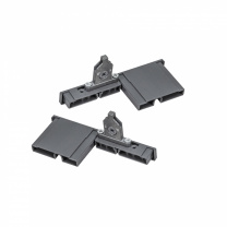 Держатель передней стенки внутреннего ящика H=90 Slimbox AKS графит Держатель передней стенки внутреннего ящика H=90 Slimbox AKS графит