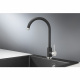 Смеситель для кухни высокий, ST-4031, черный, Granula _preview_1