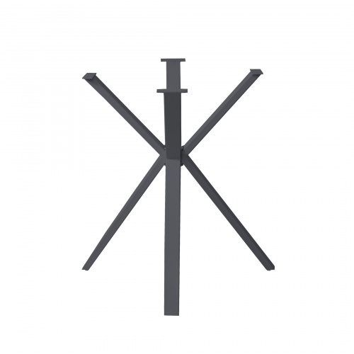 Подстолье VECTOR h714 под круглую столешницу, графит муар AKS_3