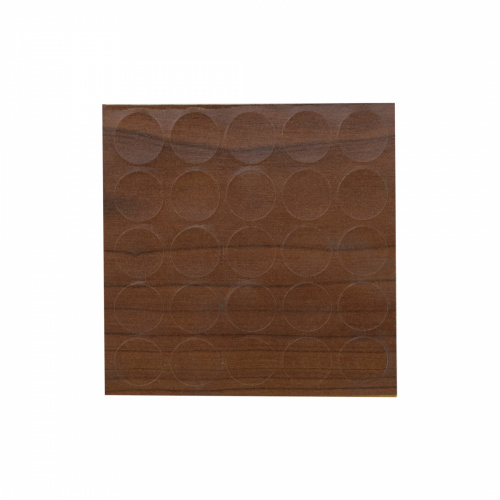 Заглушка самоприлипающая к конфирматам вишня портофино (14969) FOLMAG (лист-25шт.)_1