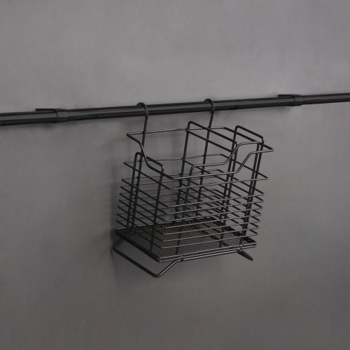 Корзина на трубу d16 для столовых приборов CWJ301 черный AKS_3