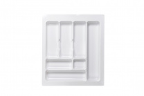 Лоток для столовых приборов 500 COMFORT (435*490), белый РП фотография