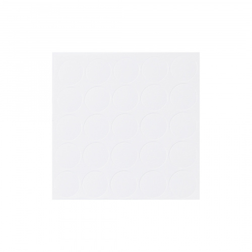 Заглушка самоприлипающая d40 белый барашек (40322) FOLMAG (лист-6шт.)_3