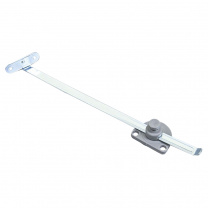 Кронштейн для откидных створок с тормозом и фиксатором SAZ серый фотография