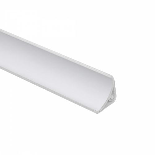 Плинтус ПВХ для столешницы алюминий узкий (S 013) AKS (1шт=3м.п.)_1