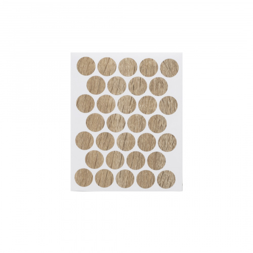 Заглушка самоприлипающая к эксцентрику дуб сонома (PC 2138) (1л=32шт) Pacific_3