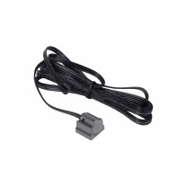 Выключатель сенсорный, с диммированием, врезной/накладной, 12V/24V, 60W/120W, для блоков питания Splitter, черный, AKS фотография