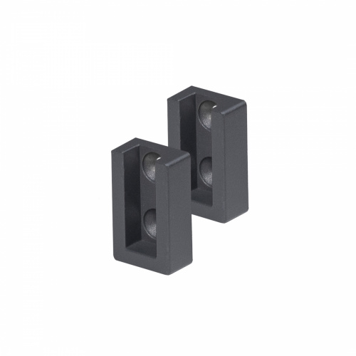 Крепление для штанги прямоугольной, графит AKS_1