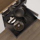 Выдвижная корзина 600 ICON без крепл. к фасаду, графит PRIME by AKS_preview_1
