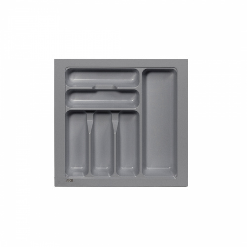 Лоток для столовых приборов 500 BASIC 435*430, серый AKS_1