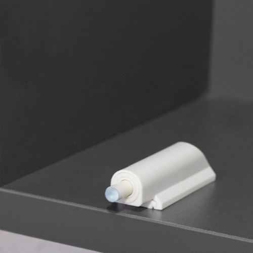 Амортизатор крепление прямое накладной/врезной белый AKS_3