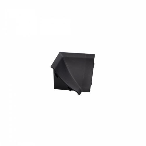 Уголок ПВХ внутрен. к плинтусу LР NW чёрный (55) EL-MECH-PLAST_1