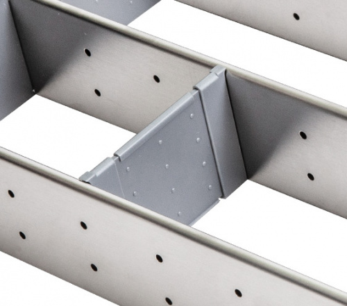 Разделитель L-88 Поперечный металлический Organizer нержавеющая сталь (88*63) AKS_3