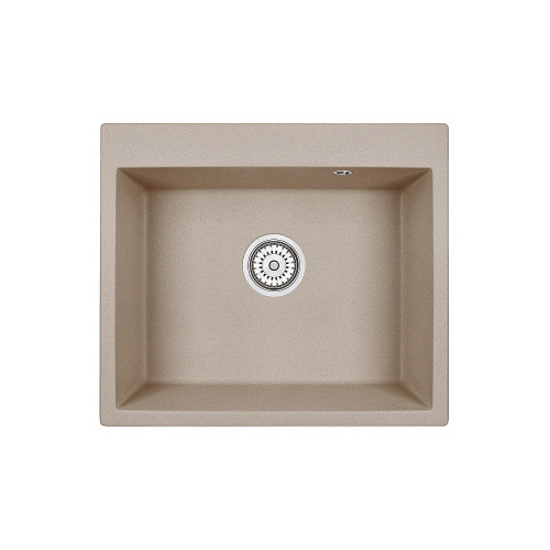 Мойка кварцевая, прямоугольная, GR-6001, 600*520мм, песочный, Granula_1