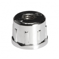 Заглушка внутр. трубы d25 (511Е) 0,6-0,8 с резьбой М10, хром AKS фотография