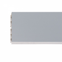 Цоколь мебельный ПВХ h=100, серый L=3000мм, РБ