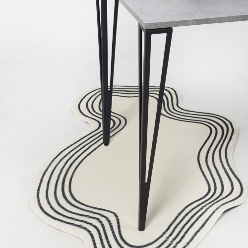 Опора меб. SPACE h720, черный муар (1 упак. = 4 шт.) AKS_6