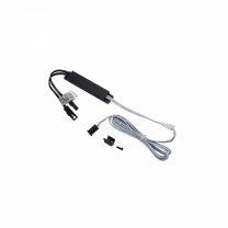 Выключатель бесконтактный на преграду, накладной/врезной, 12/24V, 60W/100W, D8мм, черный, AKS