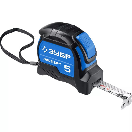 Рулетка с автостопом и магнитом 5 м*19 мм ПС ЗУБР_1