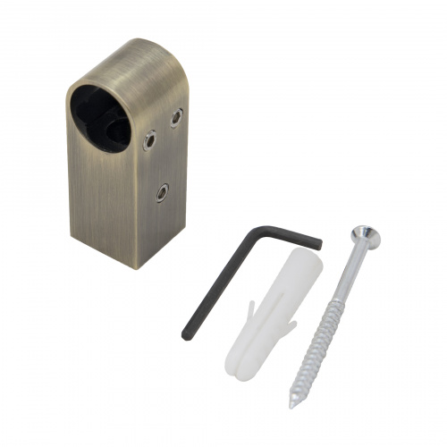 Держатель на рейлинг MODERN, античная бронза РФ_3