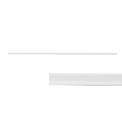 Ручка меб. скоба алюм. SERENE 1152/1200 белый матовый, AKS_3