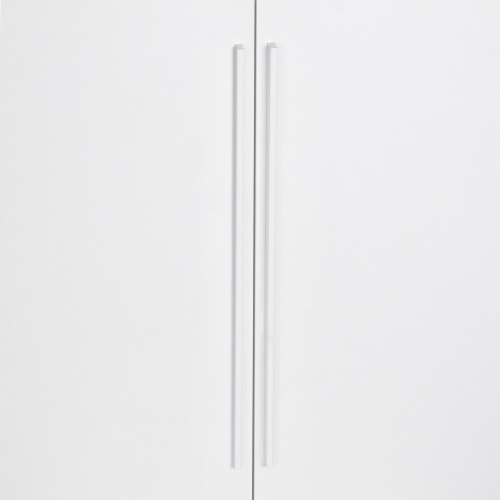 Ручка меб. скоба алюм. SERENE 512/597 белый матовый, AKS_5
