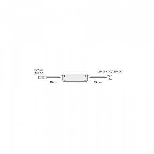 Контроллер для светодиодной ленты, с пультом, 72W/144W, 12V/24V HLT_2