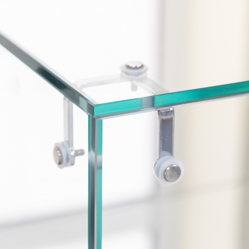 Крепление стеклянного куба мет. тройное AKS_3