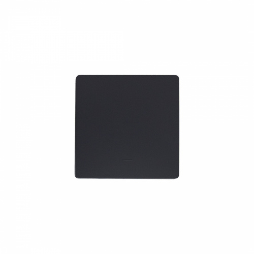 Выключатель кинетический, с реле, 1 клавиша, черный, AKS_1