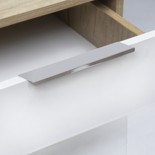 Ручка меб. накладная алюм. INSIDE 192/225 хром, AKS_5