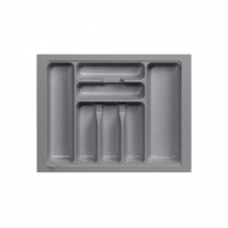 Лоток для столовых приборов 600 BASIC 540*430, серый AKS фотография