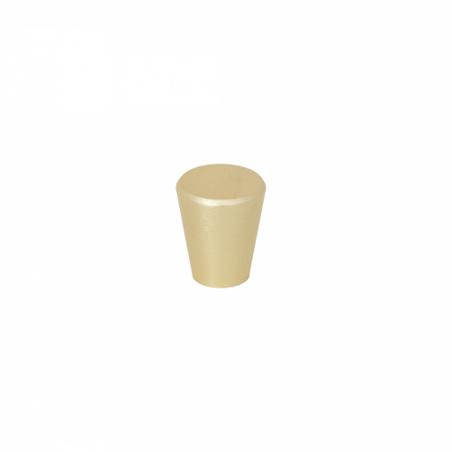 Ручка меб. кнопка мет. BELL брашированное золото, AKS_1