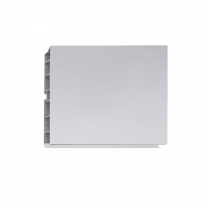 Цоколь мебельный ПВХ h=100 алюминий L=3200мм, РФ Цоколь мебельный ПВХ h=100 алюминий L=3200мм, РФ