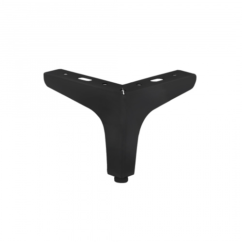 Опора меб. мет. h100 угловая черный GRIDLI_3