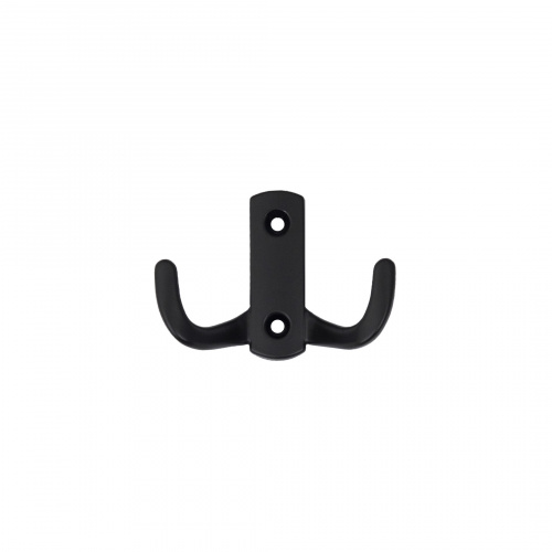 Крючок меб. двухрожковый мет. WP13 черный GRIDLI_4