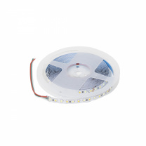 Лента светодиодная двухцветная (CCT) - 9,6W/m, 24V, 8мм, 2835, 120 д/м, IP20, тепл-холод белый, 5м, AKS фотография